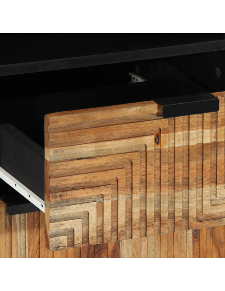 Unità Vanity da Bagno  Acacia Naturale Legno massello di acacia