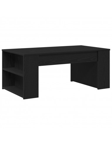 Tavolino da caffè  in rovere nero 102x55x42 cm Legno ingegnerizzato