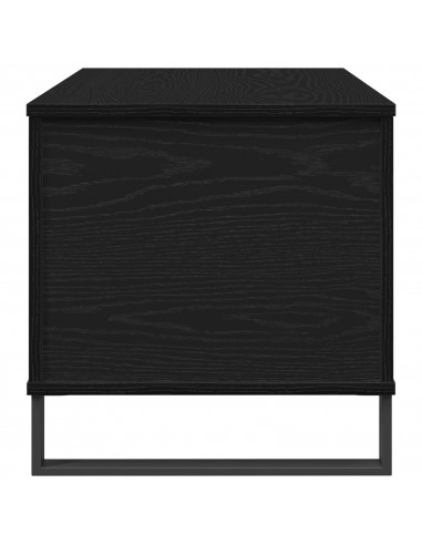 Tavolino da Caffè  Rovere Nero 90x44.5x45 cm Legno ingegnerizzato