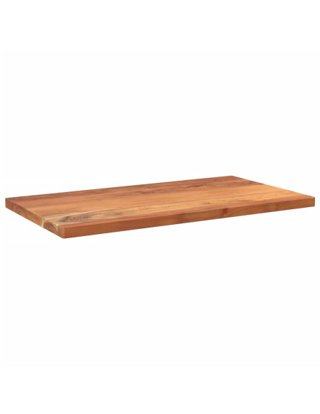 Piano Tavolo 120x50x2,5 cm Rettangolare Legno Massello Acacia
