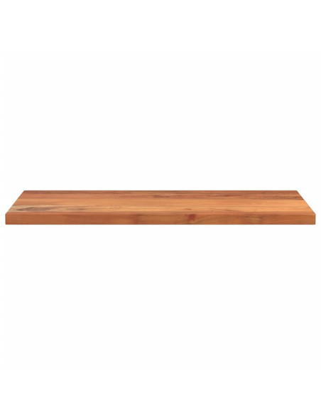 Piano Tavolo 100x60x2,5 cm Rettangolare Legno Massello Acacia
