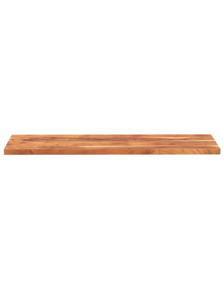 Piano Tavolo 140x60x3,8 cm Rettangolare Legno Massello Acacia