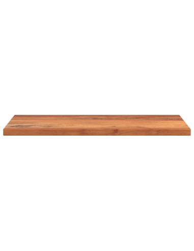 Piano Tavolo 120x70x2,5 cm Rettangolare Legno Massello Acacia