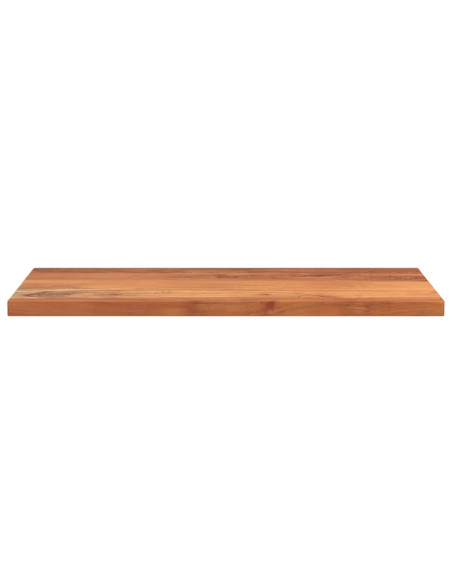 Piano Tavolo 120x70x2,5 cm Rettangolare Legno Massello Acacia