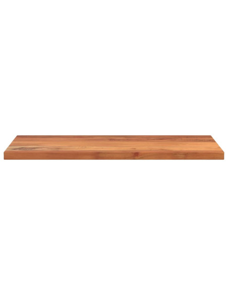 Piano Tavolo 120x60x3,8 cm Rettangolare Legno Massello Acacia