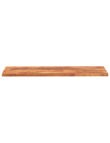 Piano Tavolo 140x60x2,5 cm Rettangolare Legno Massello Acacia