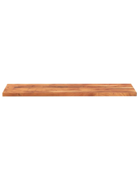 Piano Tavolo 140x60x2,5 cm Rettangolare Legno Massello Acacia