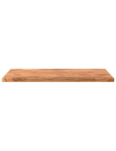 Piano Tavolo 90x60x2,5 cm Rettangolare Legno Massello Acacia 2