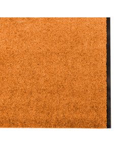 Tappetino Altro Arancione e Nero 120 x 400 cm Poliammide e PVC