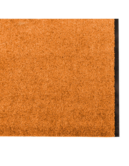 Zerbino Lavabile Arancione 120x400 cm