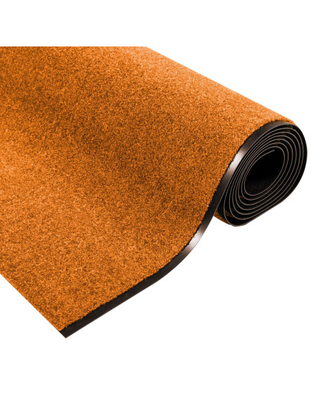 Zerbino Lavabile Arancione 120x400 cm
