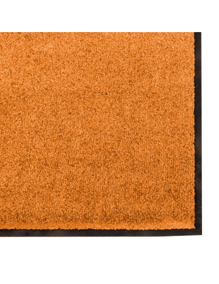 Zerbino Lavabile Arancione 120x300 cm