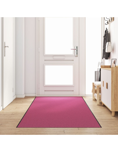 Tappetino Altro Rosa e Nero 120 x 400 cm Poliammide e PVC