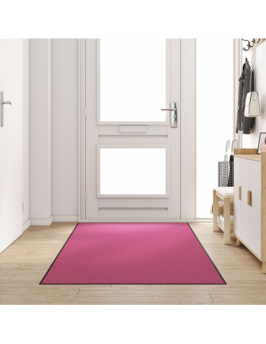 Tappetino Altro Rosa e Nero 120 x 250 cm Poliammide e PVC