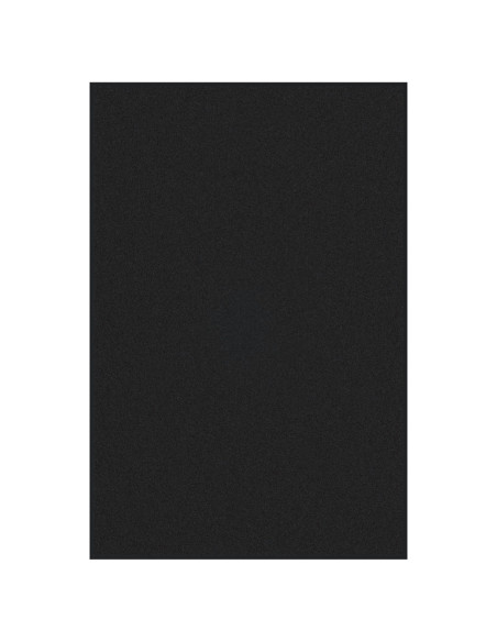 Tappeto rettangolare nero 120x180 cm