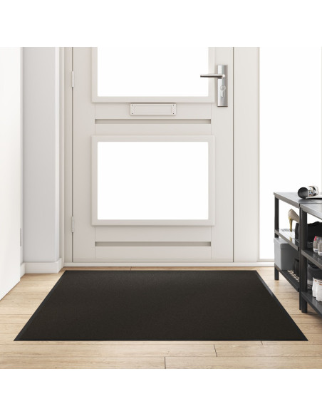 Tappeto rettangolare nero 120x180 cm