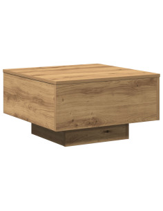 Tavolino da salotto Rovere artigianale 55 x 55 x 31 cm 2