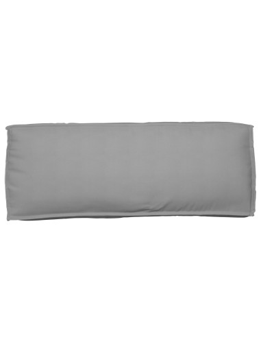 Set di Cuscini per Pallet 3 pcs Grigio Tessuto Oxford