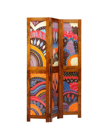 Divider per stanze Marrone miele 105 x 1,5 x 160 cm