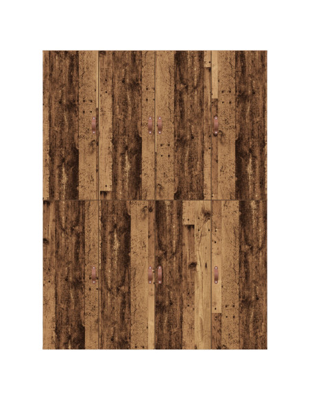 Struttura Letto con Contenitore in Legno Vecchio 160x200 cm