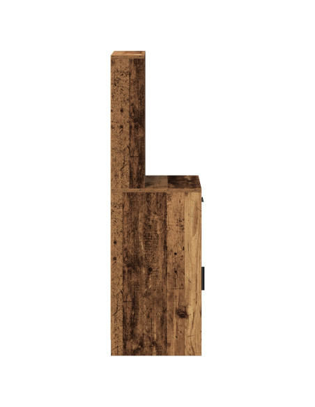 Highboard in Legno Vecchio 40x41x135 cm in Legno Ingegnerizzato