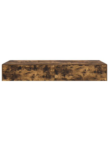 Rete contenitore  in rovere affumicato 90x190 cm