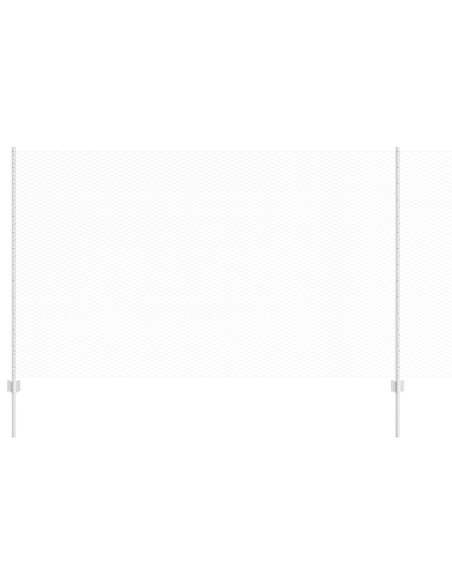 Posti per Recinzione  10 pz Canale a U 140 cm Acciaio Zincato, Recinzione  Esagonale 1,4 x 10 m Acciaio Zincato