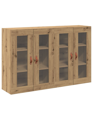 Armadi da Parete 2 pcs Rovere artigianale 69,5 x 34 x 90 cm