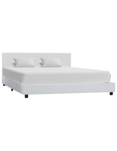 Giroletto Bianco in Similpelle 160x200 cm 2