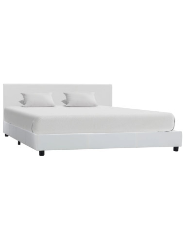 Giroletto Bianco in Similpelle 160x200 cm