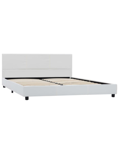 Giroletto Bianco in Similpelle 160x200 cm