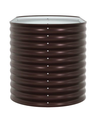 Letto Rialzato Marrone 160 x 80 x 81 cm Acciaio