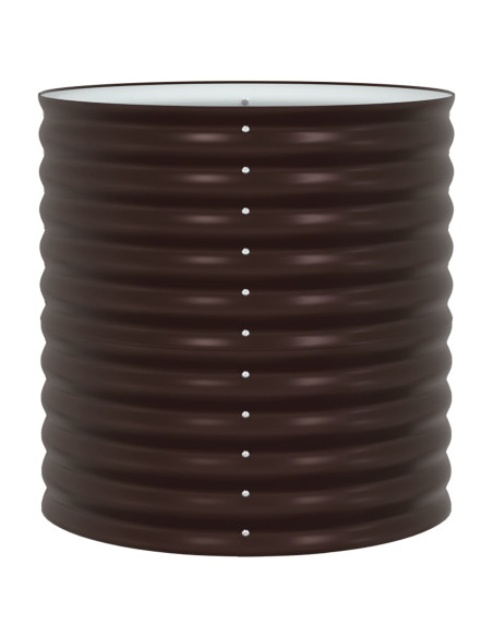 Letto Rialzato Marrone 80 x 80 x 81 cm Acciaio