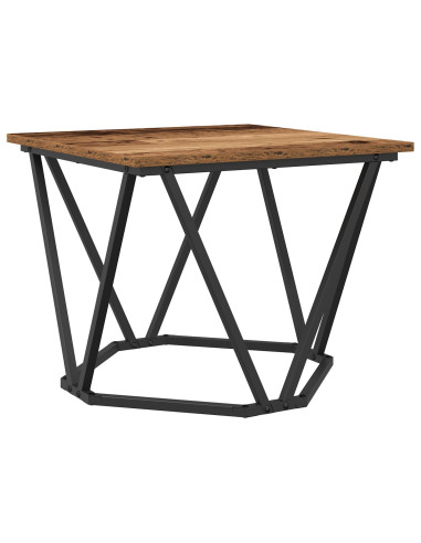 Tavolino da salotto 3 pcs Legno vecchio