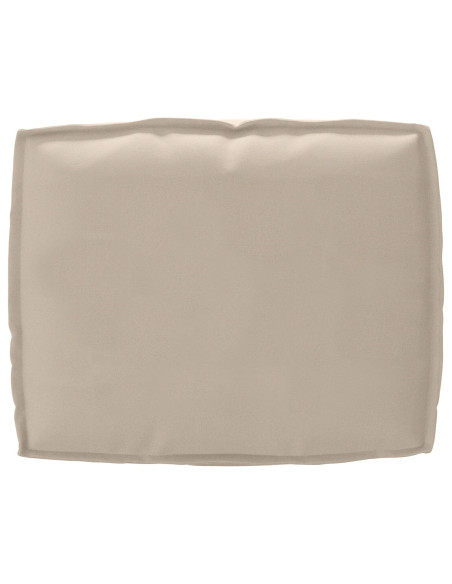 Cuscino da esterno  Tortora Poliestere 50 x 40 x 12 cm
