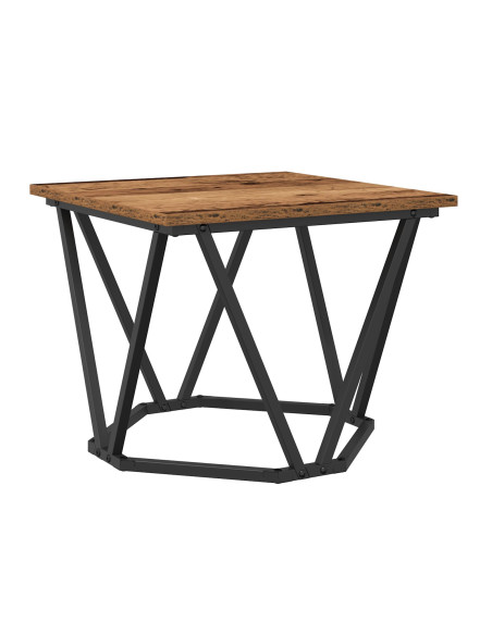 Tavolini 3 pcs Legno Vecchio in Compensato
