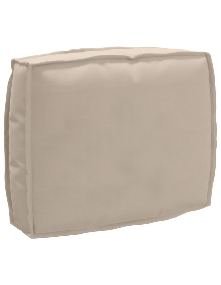 Cuscino da esterno  Tortora Poliestere 50 x 40 x 12 cm