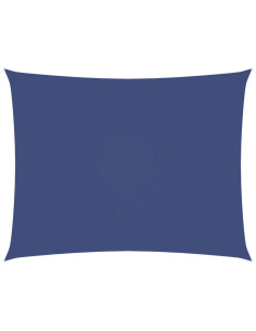 Parasole a Vela Oxford Rettangolare 2,5x3,5 m Blu 2