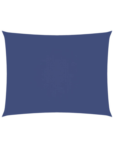 Parasole a Vela Oxford Rettangolare 2,5x3,5 m Blu
