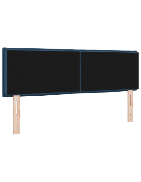 Testata LED Design Linee Blu 80 cm Tessuto