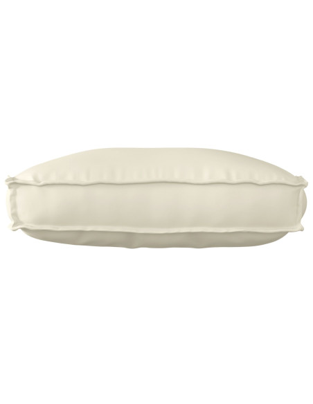 Cuscini  Panna Cotone 70 x 12 x 40 cm Cuscino Rettangolare