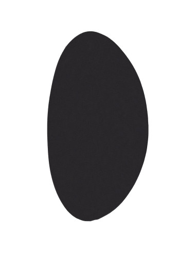 Tappeti per area HUARTE Nero 100 x 200 cm Poliestere