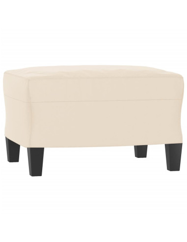 Set Divani 3 pz con Cuscini Beige in Tessuto Microfibra