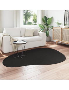 Tappeti per area HUARTE Nero 140 x 200 cm Poliestere