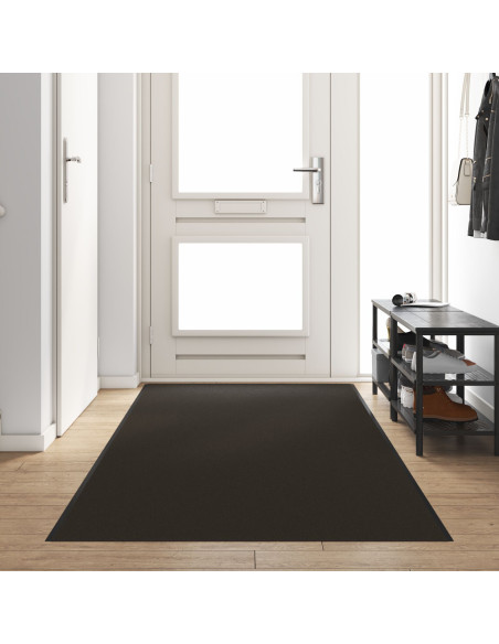 Zerbino Lavabile Nero 120x350 cm