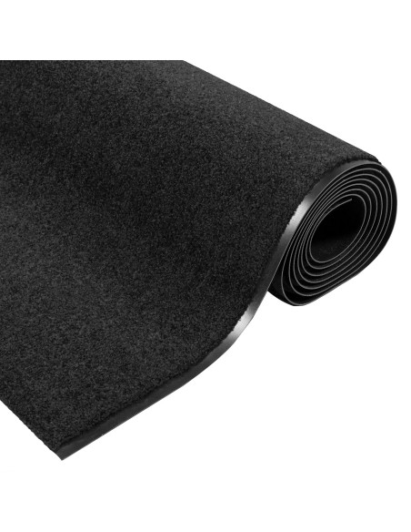 Zerbino Lavabile Nero 120x350 cm
