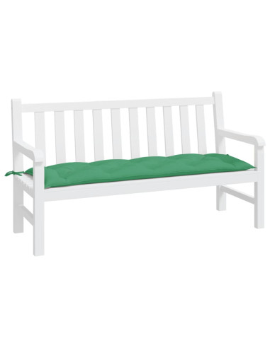 Cuscino per Panca Verde 150x50x7 cm in Tessuto Oxford