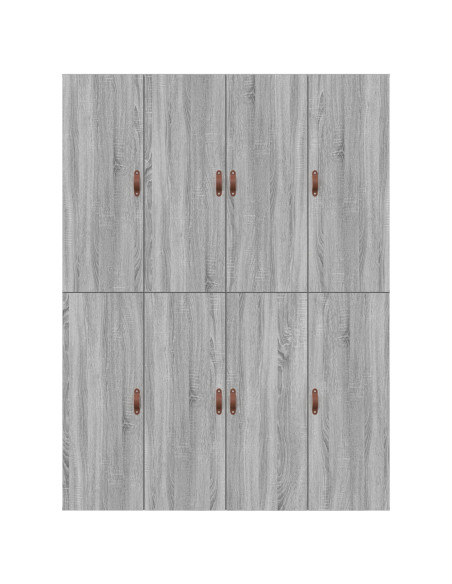 Struttura letto  Grigio sonoma Truciolare Matrimoniale