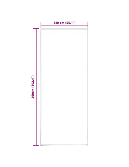 Tende oscuranti 2 pcs Rosa scuro 140 x 260 cm Velluto