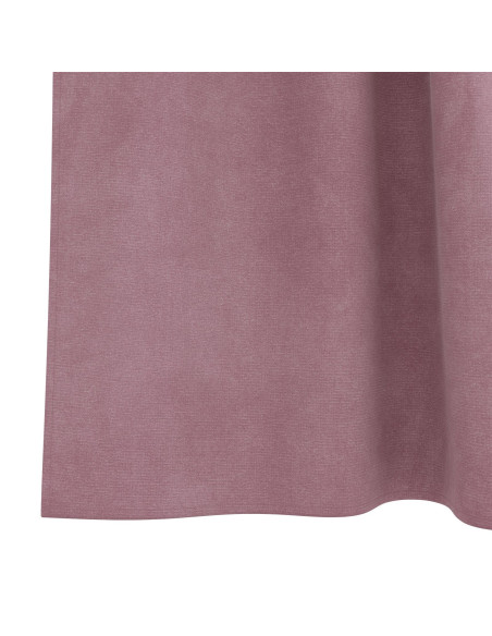Tende oscuranti  con anelli di sospensione 2 pz in velluto rosa scuro